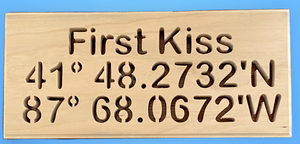 First Kiss Location Plaque