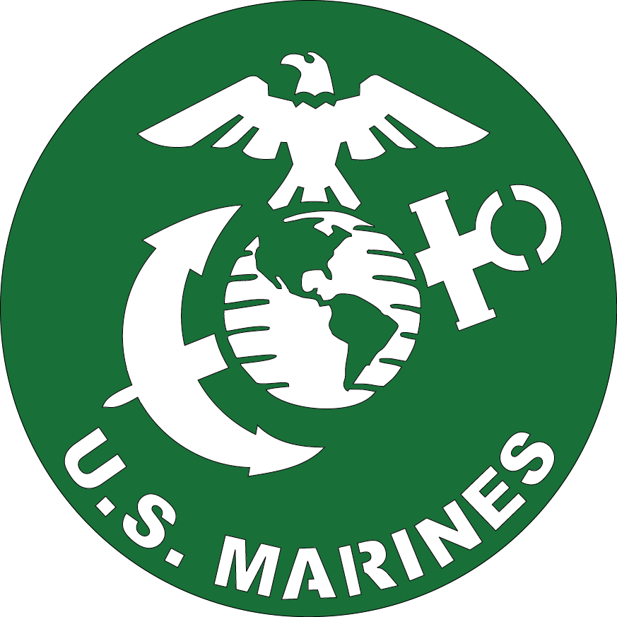 781, US Marines, 6 in. round