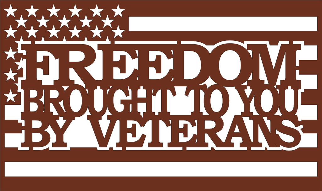 Freedom brought to you by Vets