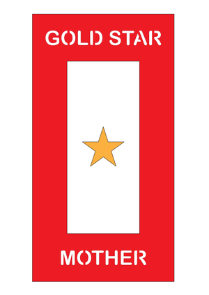 Gold Star Mother Plaque