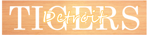 Detroit Tigers Plaque