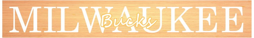Milwaukee Bucks Plaque